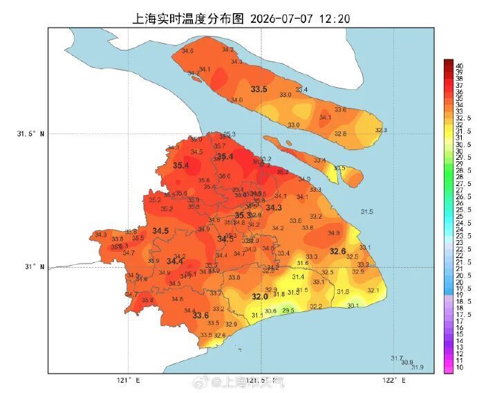 出门5分钟,流汗2小时!魔都高温预警+1 出门5分钟,流汗2小时!魔都高温预警+1