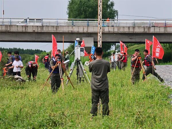 黑龙江省水文水资源中心开展超标准洪水水文监测应急演练