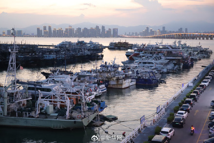台风“巴威”将至 福建各地严阵以待