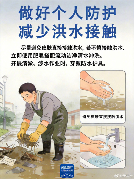 转存！牢记洪灾后环境卫生知识