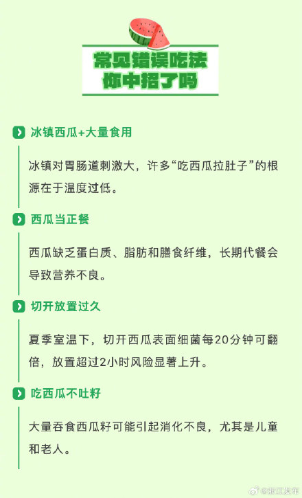 这几种西瓜的吃法最伤身，你中招了吗？