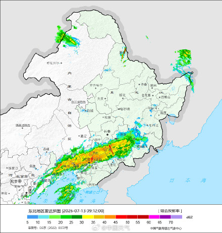 沈阳单日雨量或刷新纪录