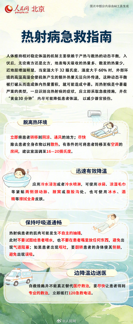 收藏!超实用的三伏健康小知识 收藏!超实用的三伏健康小知识