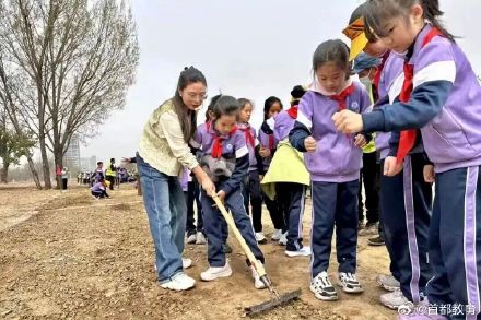 北京小学生种出30亩浪漫花海 北京小学生种出30亩浪漫花海