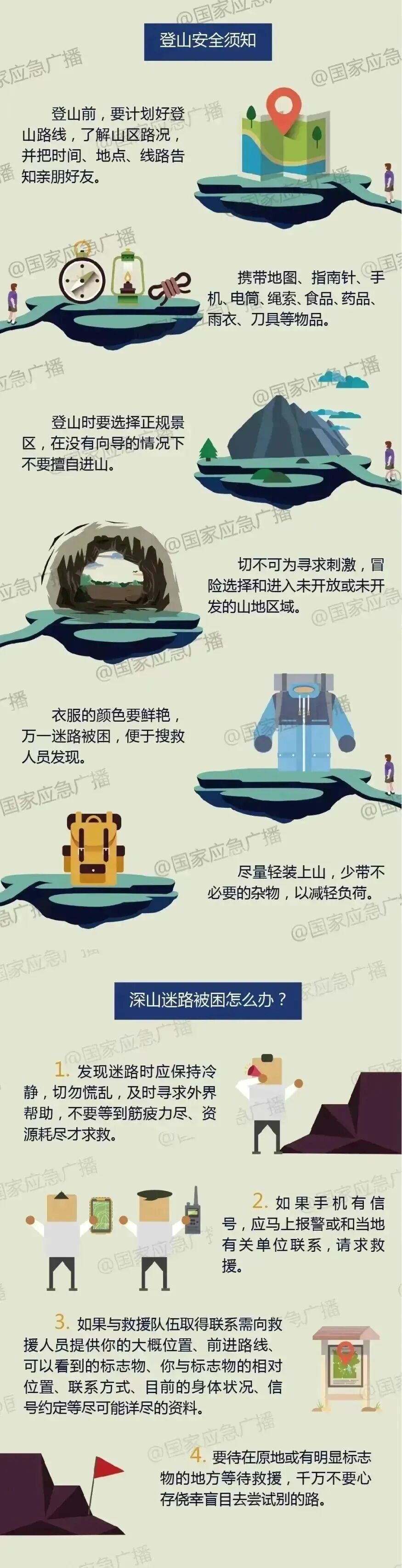 为寻一口菌子，“吃货”冒险爬上绝壁，被困数小时……