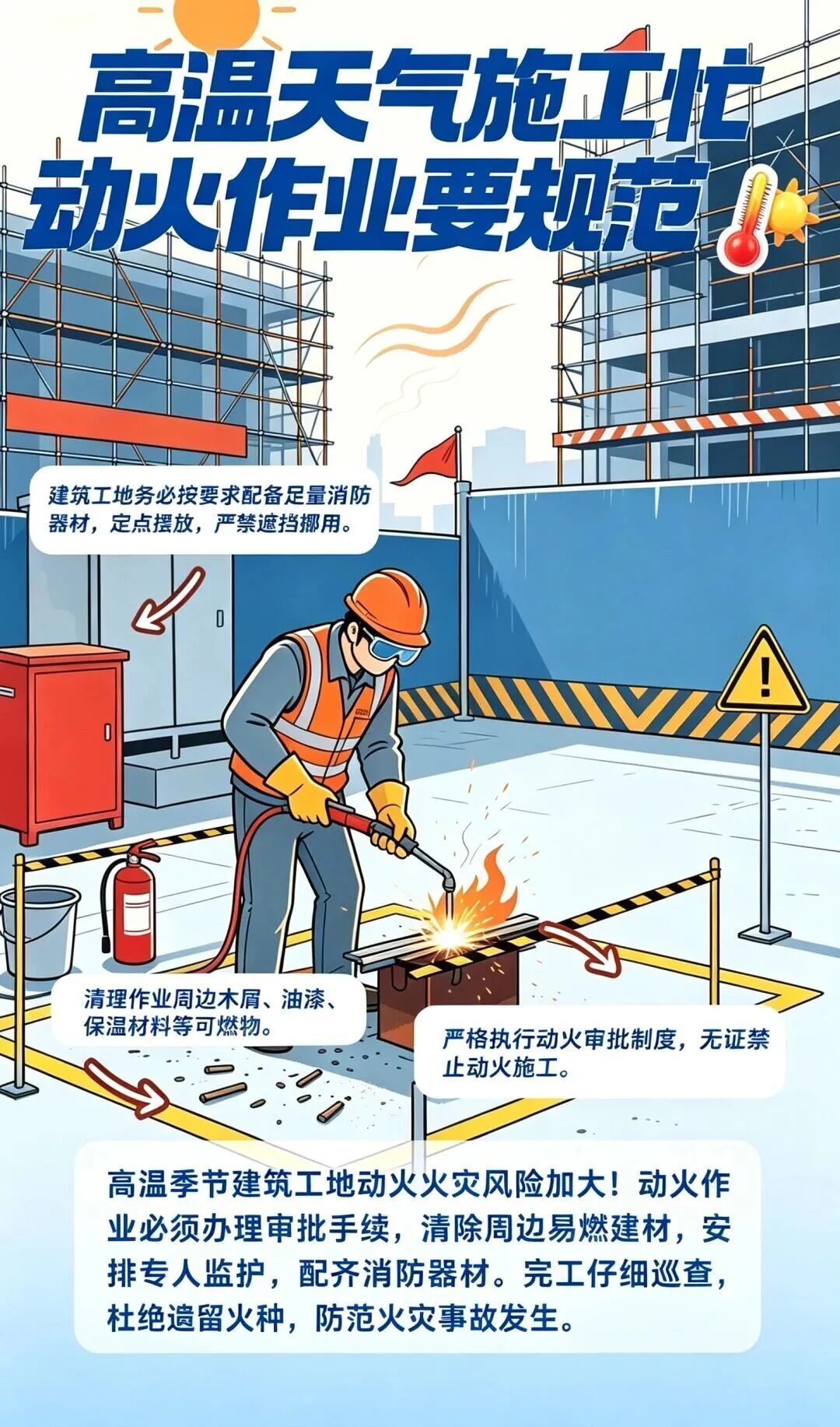 秋老虎来袭！高温不退，防火安全千万别“松劲”→