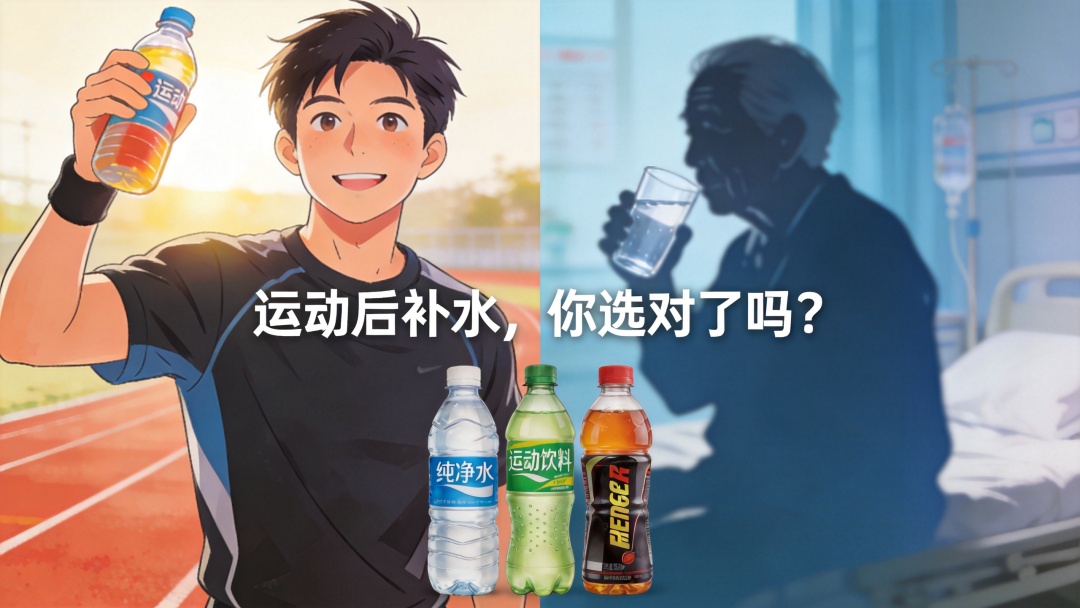 外卖小哥喝2升白开水，却喝出急性肾损伤！运动后补水，这些误区需避免→