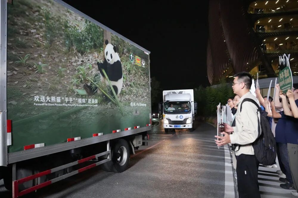 “平平”“福双”赴美，“行李箱”里除了竹笋，还装了什么？