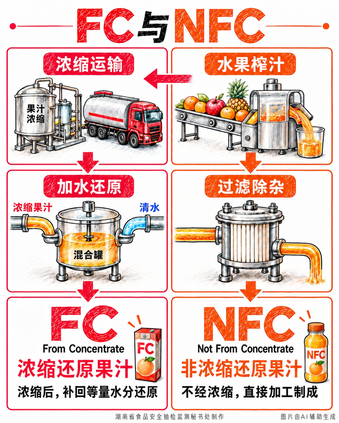 果汁选购消费提示
