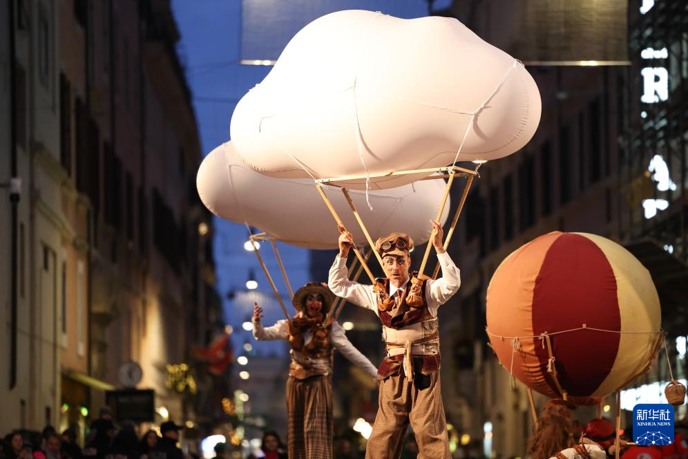 世界各地欢庆新年