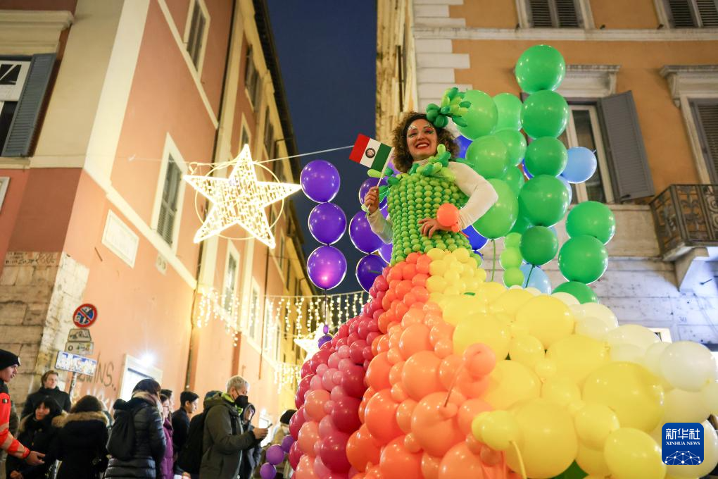 世界各地欢庆新年