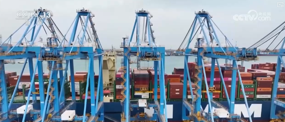 码头新年“上新”万吨巨轮“靠港即开工” 港口“朋友圈”扩容共绘蔚蓝新机遇